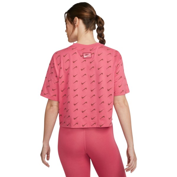 Nike Sportswear Icon Clash Oversized Womens T-Shirt - Archaeo Pink/Cedar