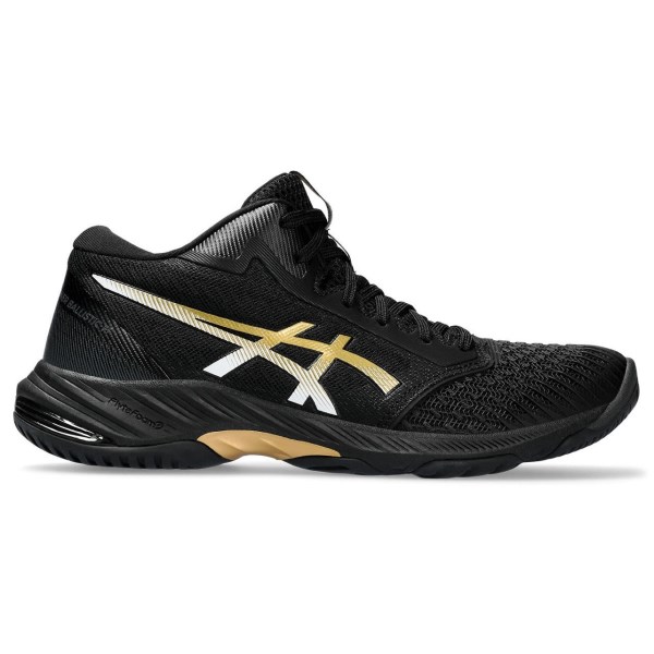 Asics Netburner Ballistic FF MT 3 - Womens Netball Shoes - Black/Pure ...