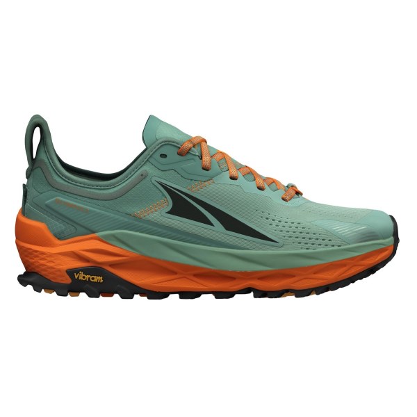 Altra Olympus 5 - Mens Trail Running Shoes - Grey/Orange