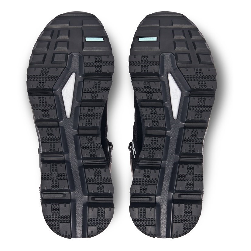 On Cloudtrax Waterproof - Womens Hiking Boots - Black | Sportitude