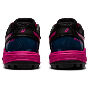 Asics Gel Peake 6 - Womens Turf Shoes - Black/Pink Rave