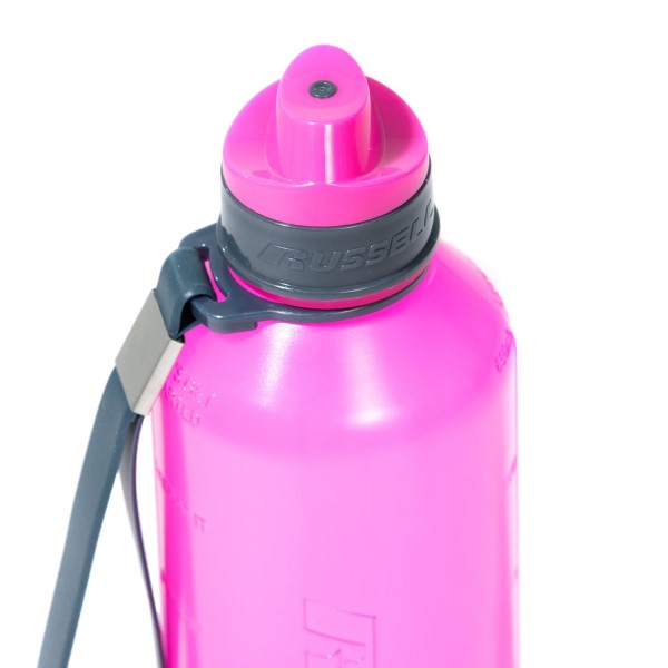 Russell Athletic H20-GO Water Bottle - 650ml - Bright Pink