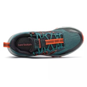 New Balance Nitrel v4 - Kids Trail Running Shoes - Mountain Teal/Blaze/Black