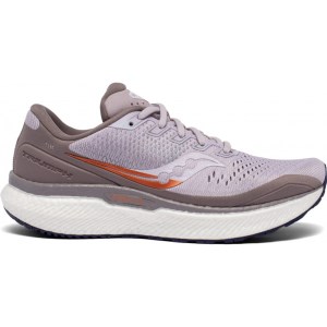 Saucony Triumph 18 - Womens Running Shoes - Lilac/Copper