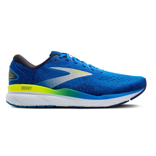 Brooks Ghost 16 - Mens Running Shoes - Electric Blue/Navy