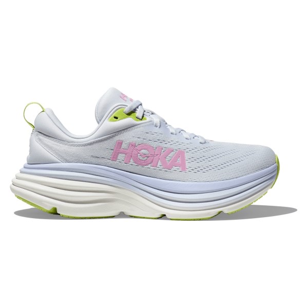 Hoka Bondi 8 - Womens Running Shoes - Sea Ice/Pink Twilight