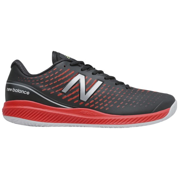 New Balance 796v2 Mens Tennis Shoes - Black/Velocity Red