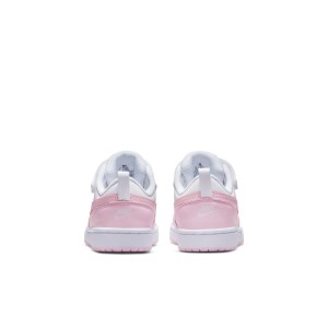 Nike Court Borough Low 2 SE PSV - Kids Sneakers - White/Pink Foam