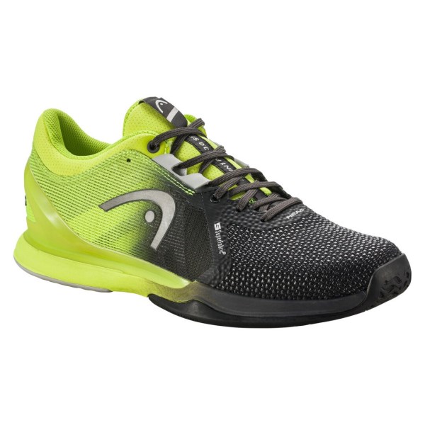 Head Sprint Pro 3.0 SF All Court Mens Tennis Shoes - Black/Lime