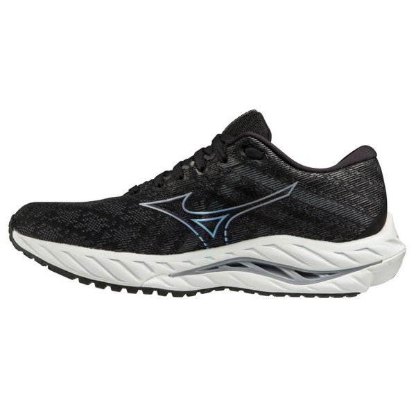 Mizuno Wave Inspire 19 - Womens Running Shoes - Black/Silverstar/Snowcrest