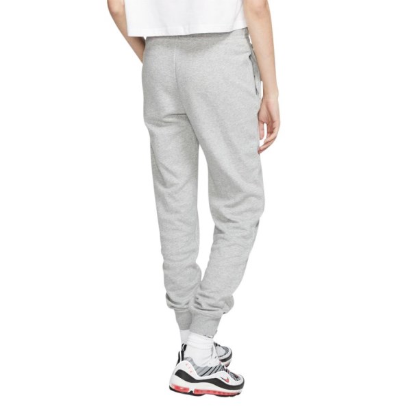 Nike Sportswear Essential Fleece Womens Track Pants - Dark Grey Heather/White