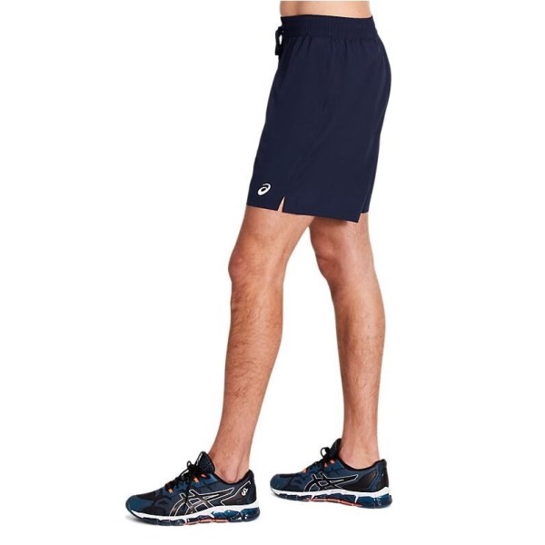 Asics Essential Woven 7 Inch Mens Training Shorts - Peacoat