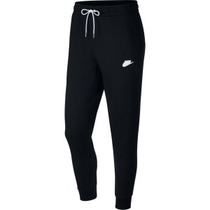 Nike Sportswear Fleece Joggers Mens Track Pants - Black/Ice Silver/White