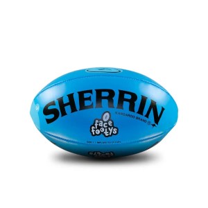 Sherrin Super Soft Touch Face Footy - Radar - Size 1 - Blue
