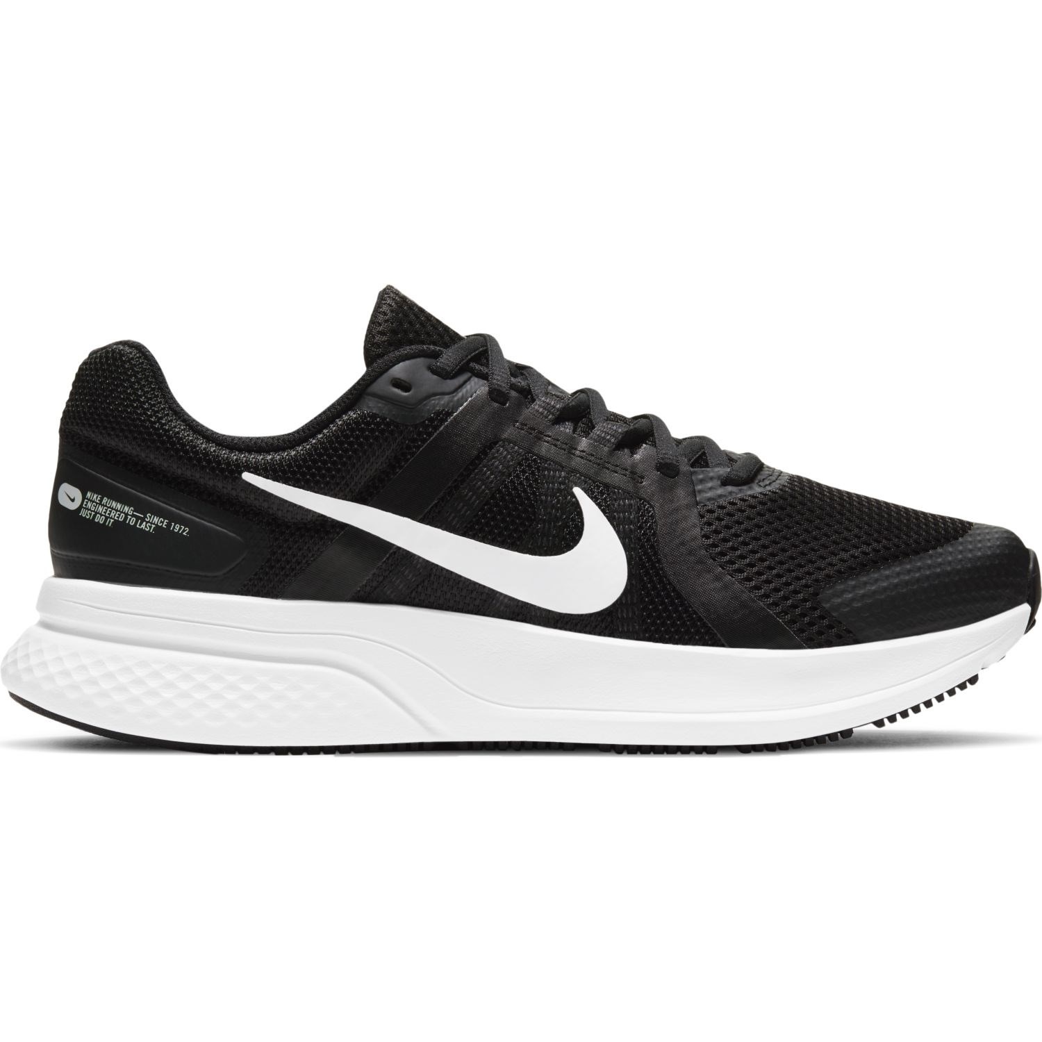 Nike Run Swift 2 - Mens Running Shoes - Black/White/Dark Smoke Grey ...