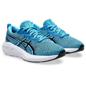 Asics NovaBlast 4 GS - Kids Running Shoes - Digital Aqua/Black