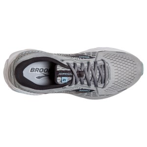 Brooks Adrenaline GTS 21 - Womens Running Shoes - Oyster/Alloy/Light Blue