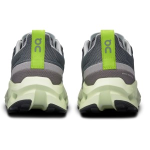 On Cloudsurfer Trail - Mens Trail Running Shoes - Iron/Lima