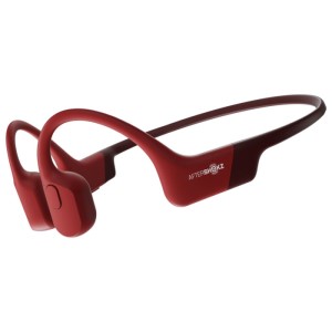 AfterShokz AeroPex Bone Conduction Open Ear Headphones - Solar Red