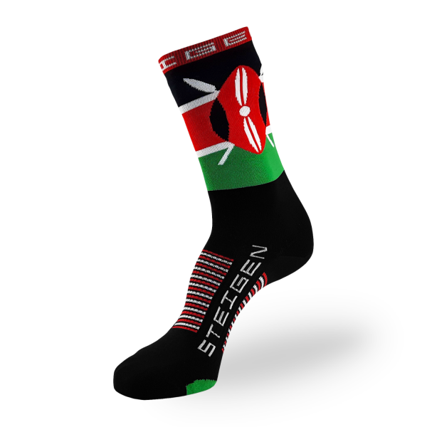Steigen Three Quarter Length Running Socks - Kenya