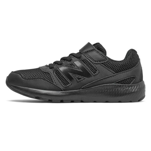 New Balance 570v2 Velcro - Kids Running Shoes - Triple Black