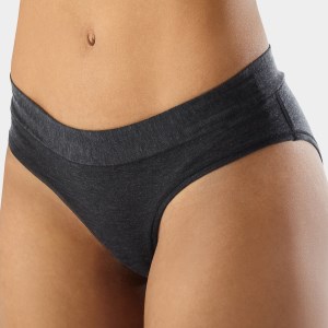 Ronhill Womens Brief - Running Underwear - Black Marl