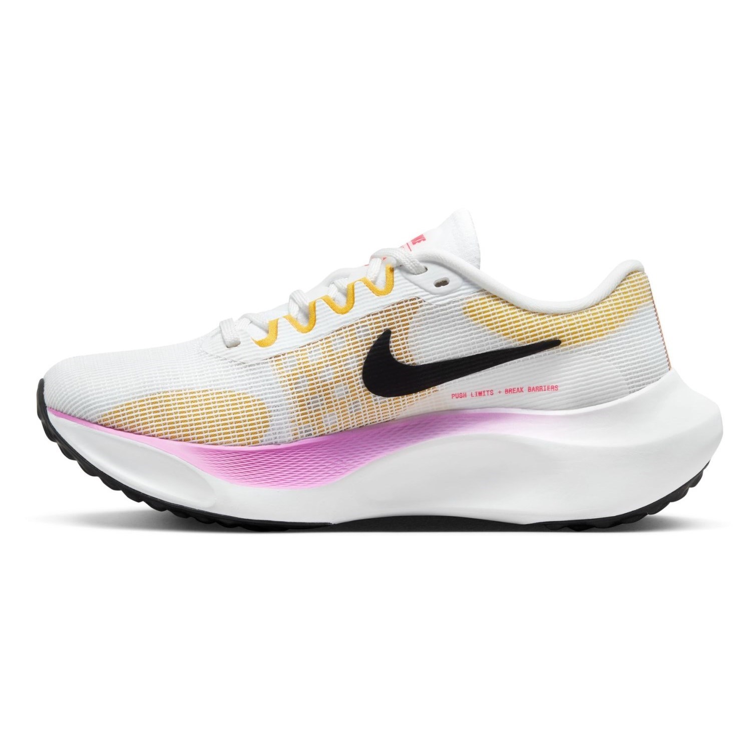 Nike Zoom Fly 5 - Womens Running Shoes - White/Rush Fuchsia/Vivid ...