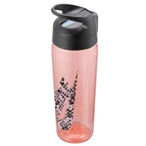 Nike TR Hypercharge Straw Graphic BPA Free Sport Water Bottle - 710ml - Magic Ember/Anthracite