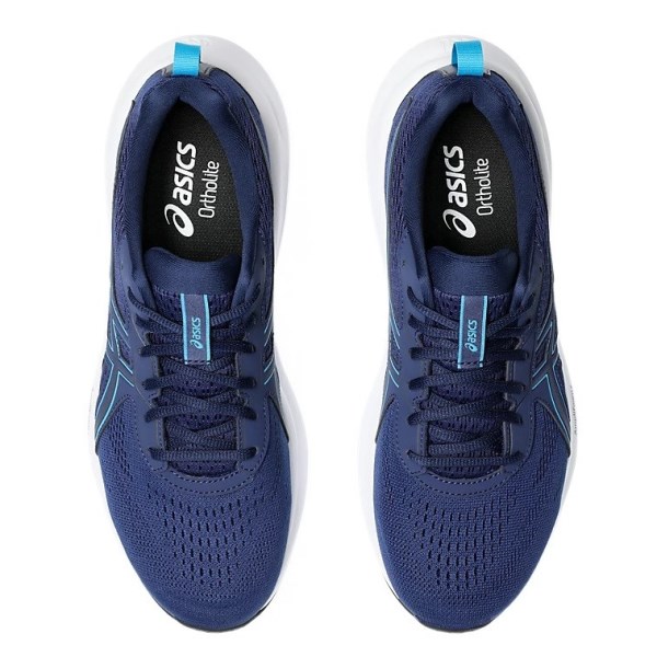 Asics Contend 9 - Mens Running Shoes - Blue Expanse/Digital Aqua