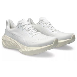 Asics NovaBlast 4 - Mens Running Shoes - White/White