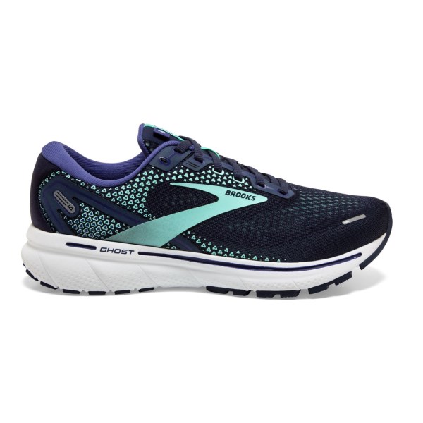 Brooks Ghost 14 - Womens Running Shoes - Peacoat/Yucca/Navy | Sportitude