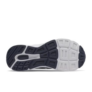 New Balance 680v6 Velcro - Kids Running Shoes - Natural Indigo/White
