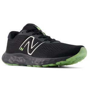 New Balance 520v8 - Mens Running Shoes - Black/Bleached Lime Glo/Phantom