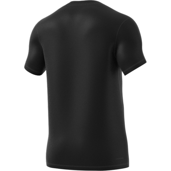 Adidas Aeroready 3-Stripes Mens Training T-Shirt - Black