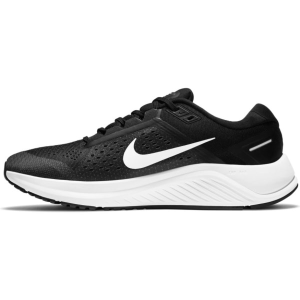 Nike Air Zoom Structure 23 - Mens Running Shoes - Black/White/Anthracite