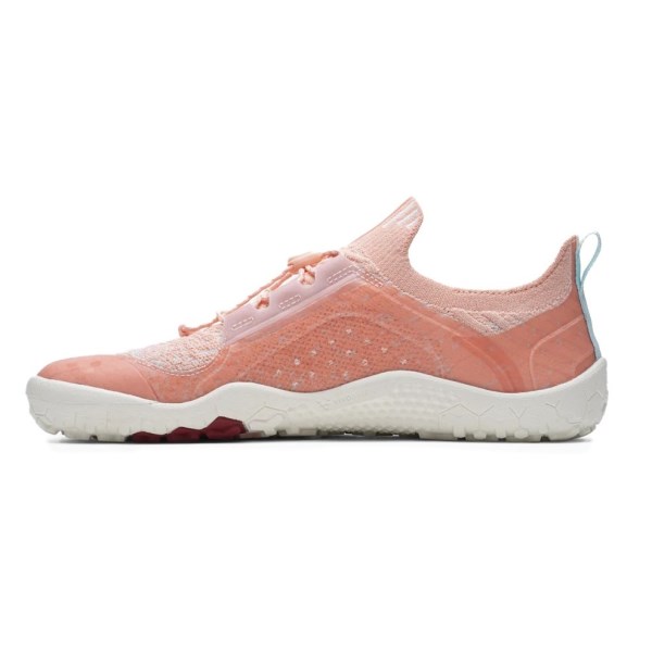 Vivobarefoot Primus Trail Knit FG - Womens Trail Running Shoes - Peach Melba