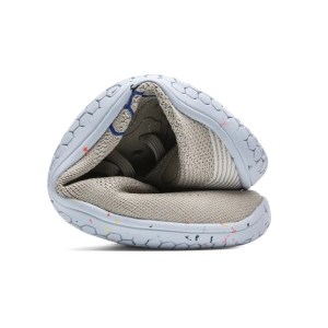 Vivobarefoot Primus Lite Knit - Womens Running Shoes - Feather Grey