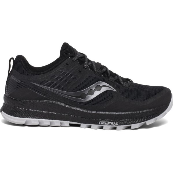 Saucony Xodus 10 - Mens Trail Running Shoes - Black