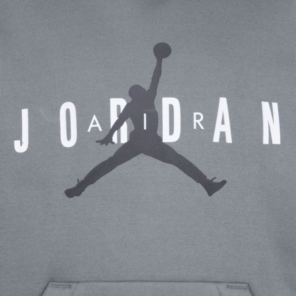 Jordan Jumpman Sustainable Little Kids Pullover Basketball Hoodie - Smoke Grey