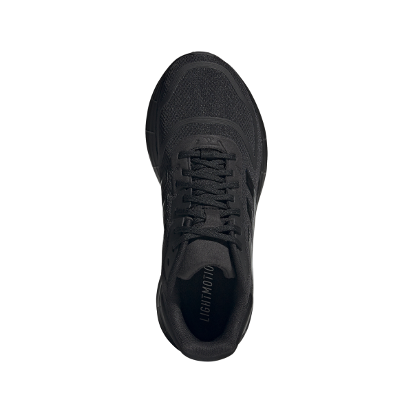 Adidas Duramo 10 - Womens Running Shoes - Triple Black/Iron Metallic