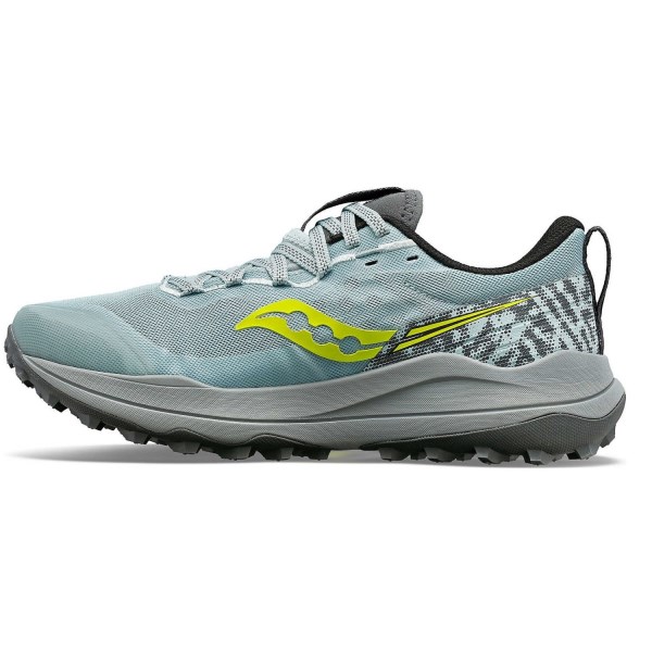 Saucony Xodus Ultra 2 - Womens Trail Running Shoes - Glacier/Ink