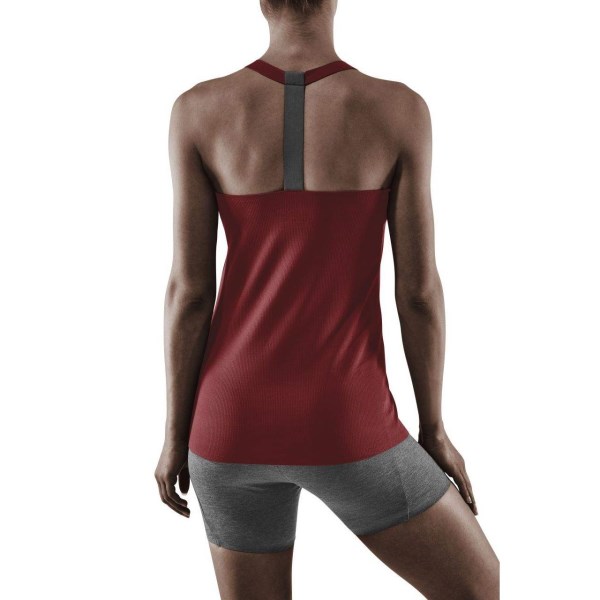 CEP Womens Training Tank Top - Cherry Red