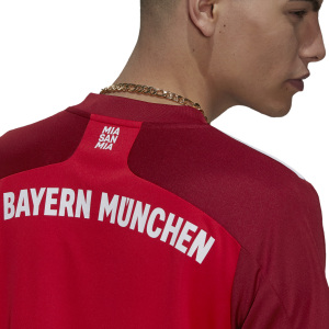 Adidas FC Bayern 2021/22 Home Mens Soccer Jersey - FCB True Red