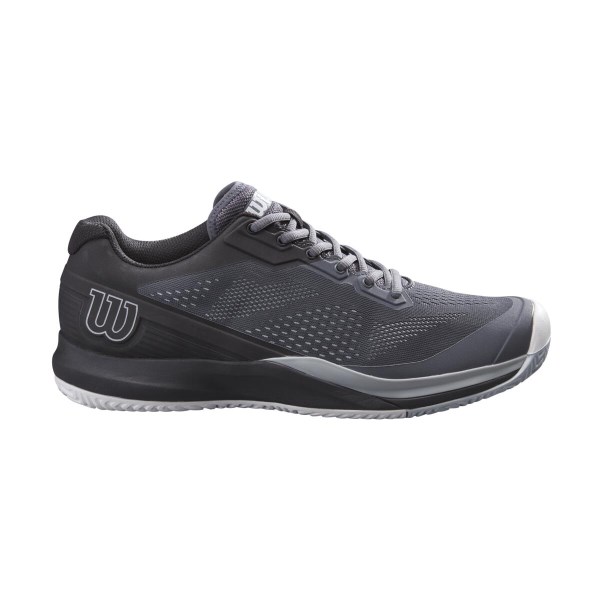 Wilson Rush Pro 3.5 AC Mens Tennis Shoes - Dark Grey/Black/Pearl Blue