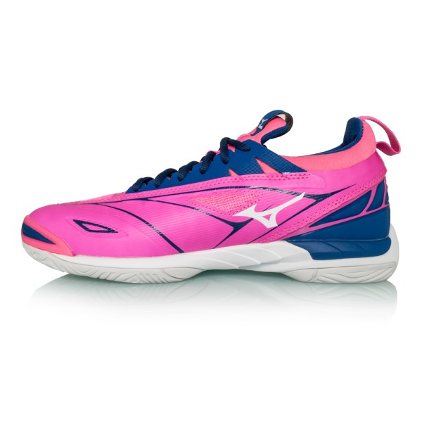 Mizuno Wave Mirage 2 - Womens Netball Shoes - Pink Glow/White
