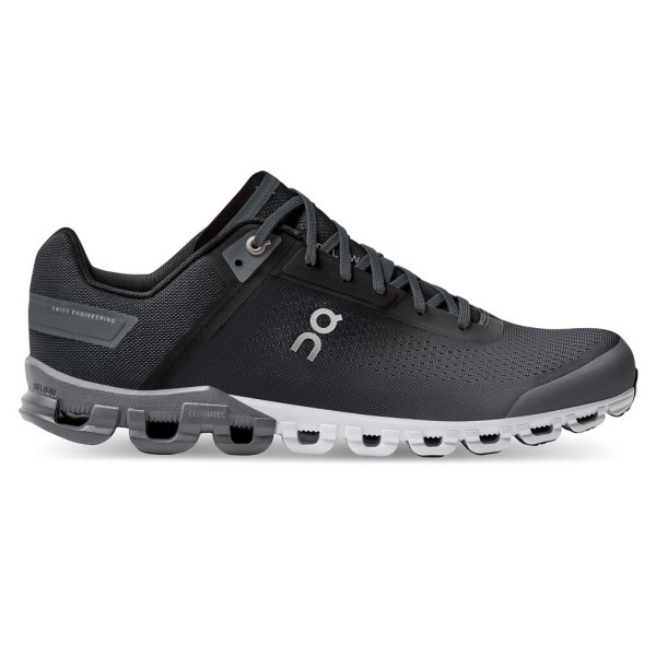 On Cloudflow 3 - Mens Running Shoes - Black/Asphalt