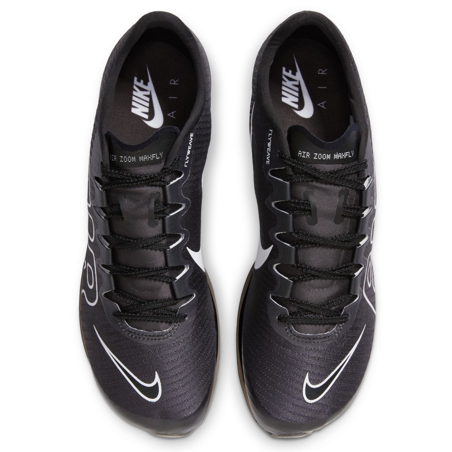 Nike Air Zoom Maxfly More Uptempo - Mens Sprint Track Spikes - Black ...