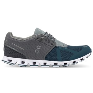 On Cloud 50/50 - Womens Running Shoes - Grey/Storm