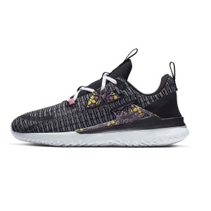 Nike Renew Arena SE - Womens Running Shoes - White/Black/Lotus Pink/Opti Yellow