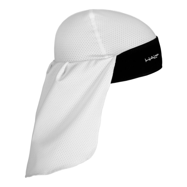 Halo Skull Cap and Tail - White/Black